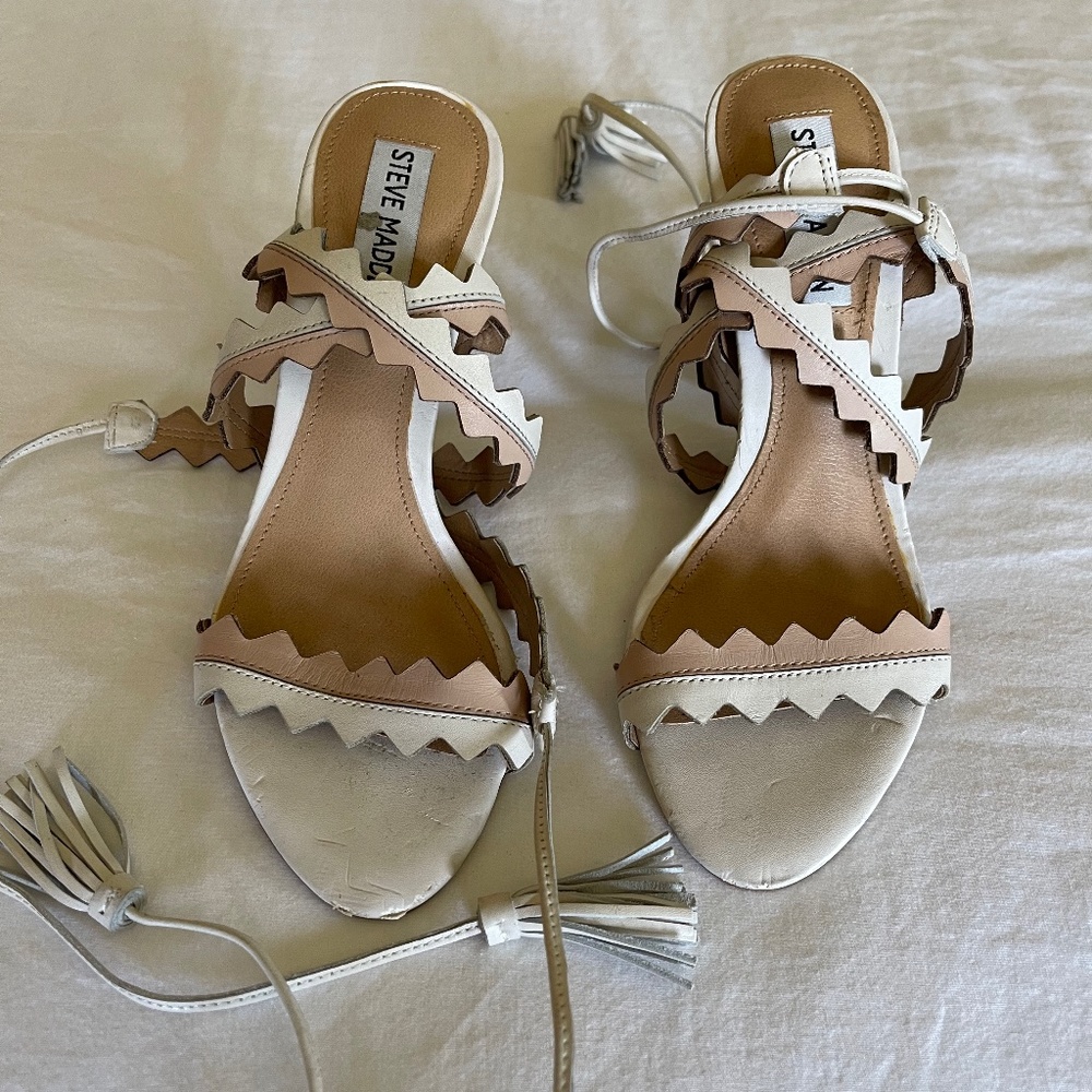 Steve Madden strappy heels